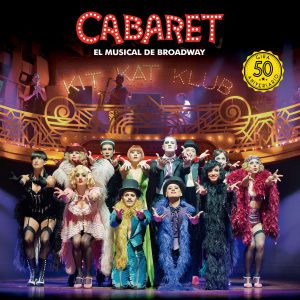 Cartel del musical Cabaret, en el Teatro Arriaga