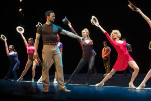 A chorus line