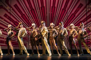 A chorus line
