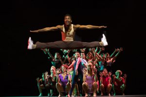 A chorus line