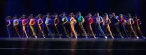 A chorus line. Foto: Javier Salas